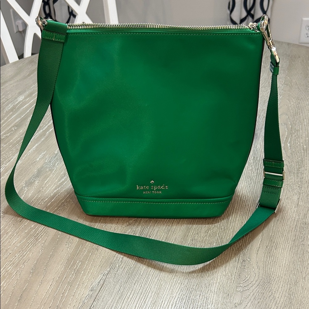 Kate Spade Vibrant Green Crossbody Bag
